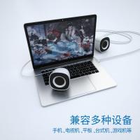 飞利浦PHILIPS SPA2201 电脑台式机音响 笔记本USB小音箱 低音炮桌面家用迷你音响 SPA2201白色