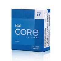 英特尔Intel13代 酷睿 i7-13700KF 处理器 16核24线程 单核睿频至高可达5.4Ghz 30M三级缓存 台式机CPU