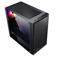 先马（SAMA）平头哥M2 电脑机箱台式机matx小机箱 玻璃侧透/支持240水冷/背线/USB3.0/独立电源仓/防尘易清洗