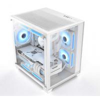 积至（EVESKY）海景房MINI 游戏机箱 台式机机箱 电脑主机箱 M-ATX主板/240水冷位 海景房MINI-白色