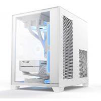 积至（EVESKY）海景房MINI 游戏机箱 台式机机箱 电脑主机箱 M-ATX主板/240水冷位 海景房MINI-白色