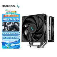 九州风神（DEEPCOOL）玄冰400V5PLUS CPU电脑散热器（镀镍4热管/双风扇/可超频220W/支持12/13代/AG400PLUS）