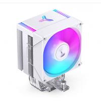 乔思伯（JONSBO）CR-1400EVO彩色版白色款 CPU风冷散热器镀镍4热管/七彩光效/PWM/130mm高/多平台/附硅脂