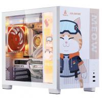 鑫谷（Segotep）孟菲斯青春版-橘猫机箱（橘影橙/40显卡位/猫次元垂直风道/主题猫印/可选整机套件）