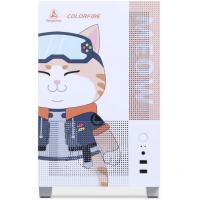 鑫谷（Segotep）孟菲斯青春版-橘猫机箱（橘影橙/40显卡位/猫次元垂直风道/主题猫印/可选整机套件）