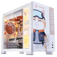 鑫谷（Segotep）孟菲斯青春版-橘猫机箱（橘影橙/40显卡位/猫次元垂直风道/主题猫印/可选整机套件）